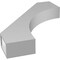 Ekena Millwork 3 1/2-in. W x 22-in. D x 28-in. H Westlake Architectural Grade PVC Knee Brace BRCP035X22X28WTL - alternate 3